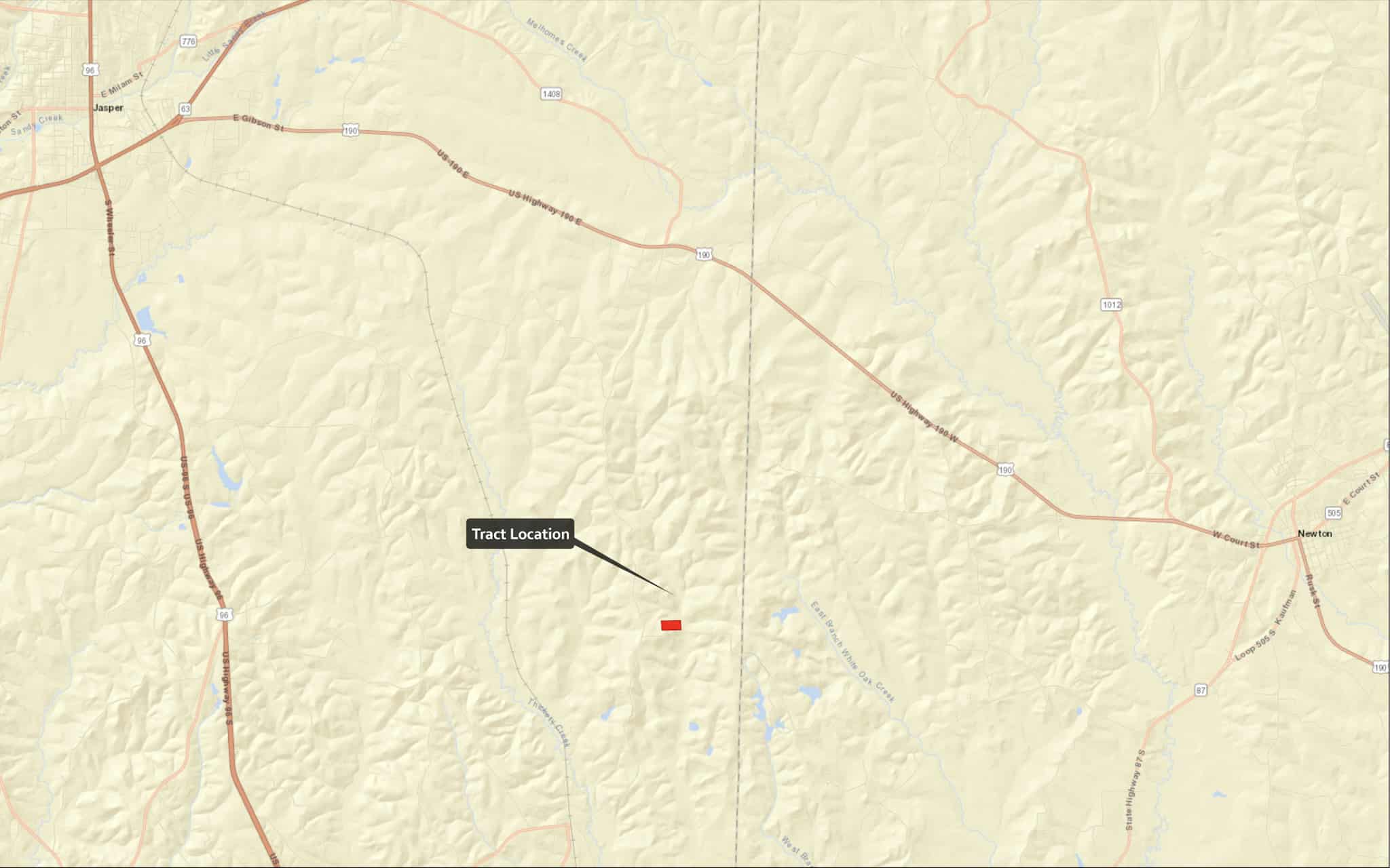 Land for sale in Jasper County, TX