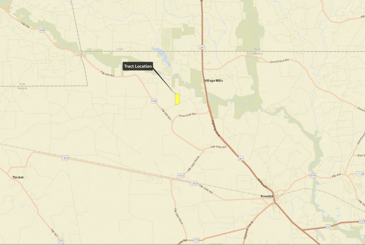 Holland Road Hideout - Land for sale in Hardin County, TX