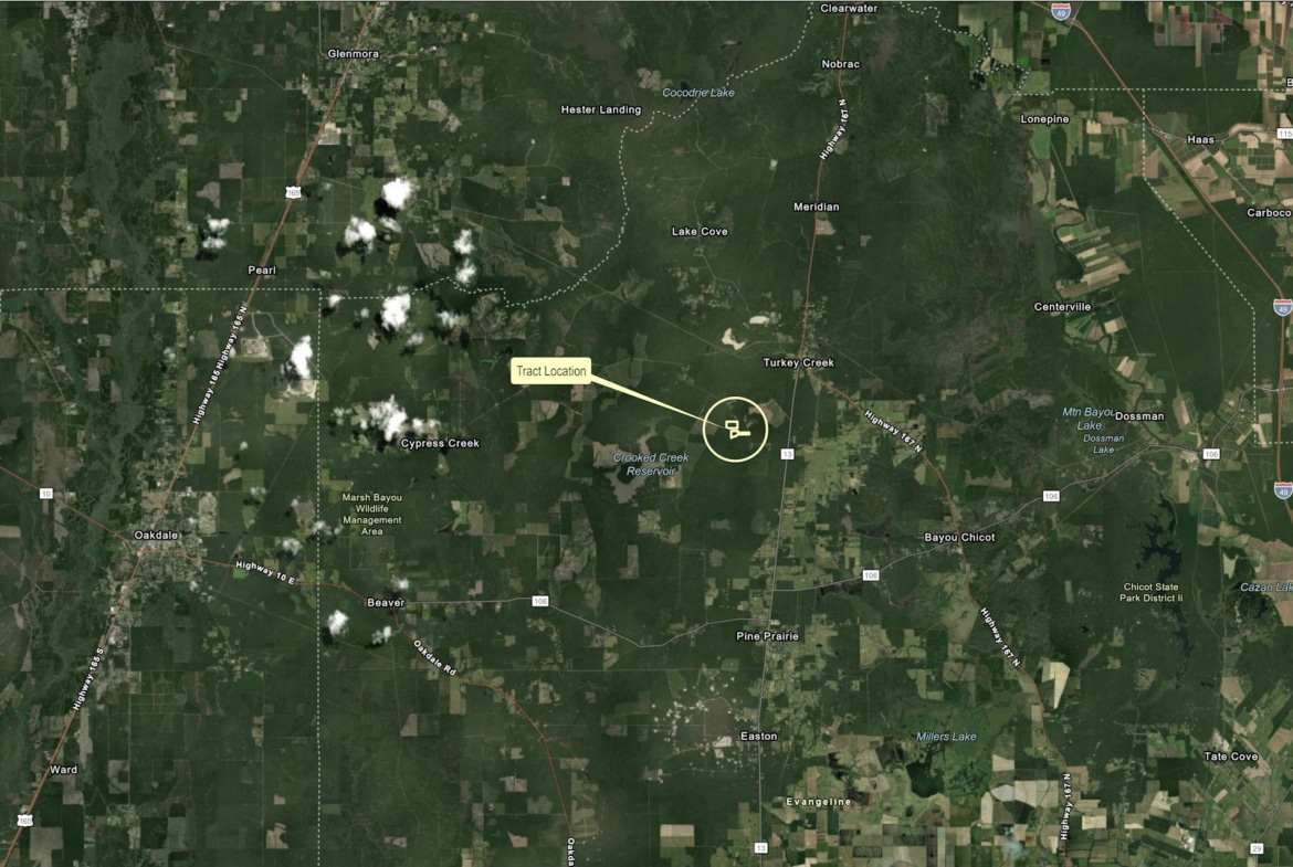 Land for sale near Turkey Creek, LA in Evangeline Parish