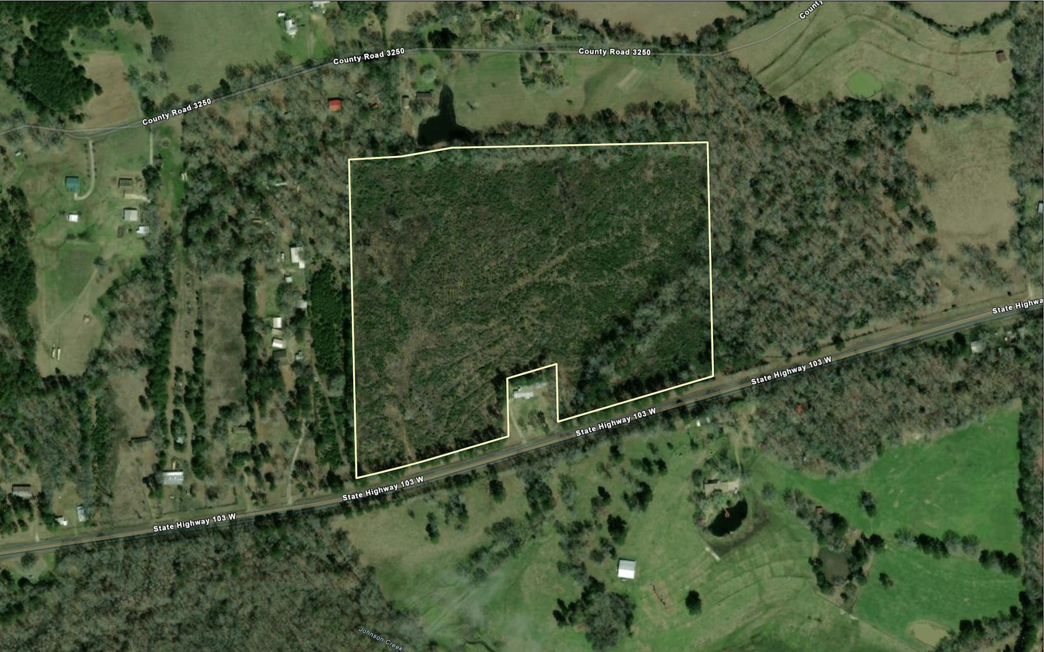Hwy 103 - 36.93 Acres of land for sale in San Augustine County, TX